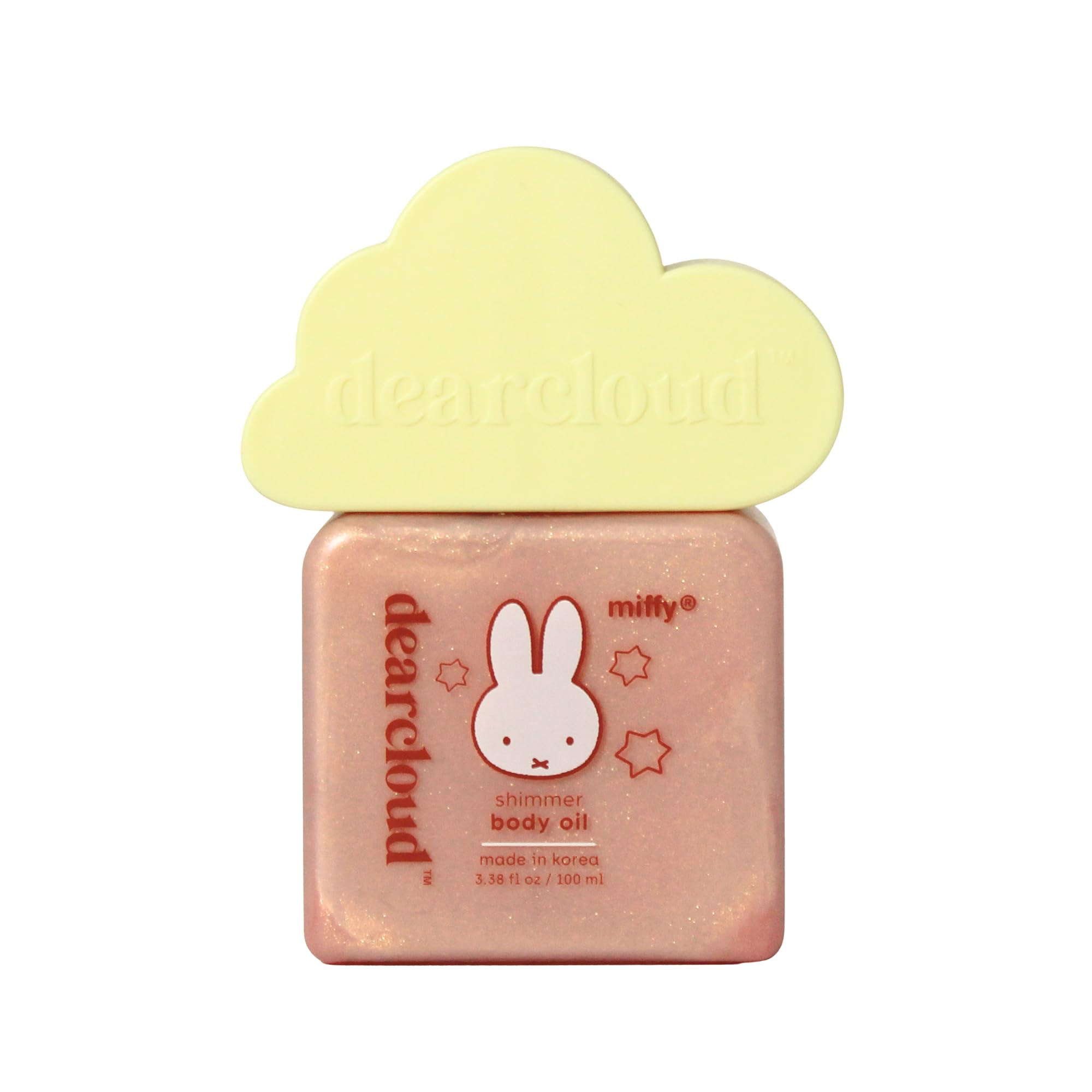 Amazon.com : dearcloud Miffy Shimmer Body Oil – Hydrating Body Oil